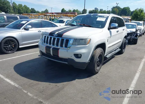 2011 Jeep Grand Cherokee Overland z USA, uszkodzony, nr VIN 1J4RS6GT5BC709846